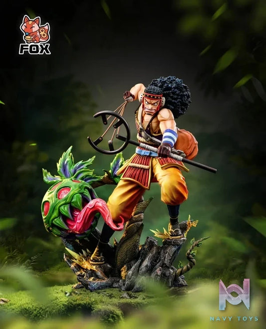 Fox Studio - One Piece Straw Hat Pirates 1 Sniper King Usopp resin statue Navy Toys anime figure