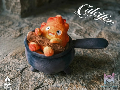 NINETY SEVEN Studio – Calcifer Plush Pendant Howl’s Moving Castle