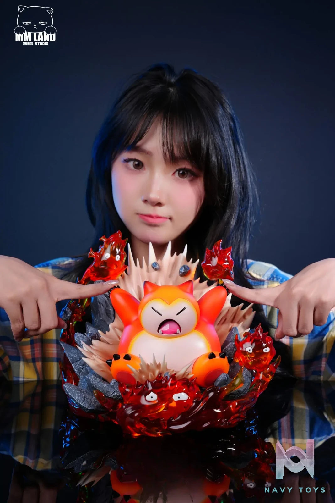 MMLAND Studio – Snorlax X Calcifer Pokémon X Howl’s Moving Castle