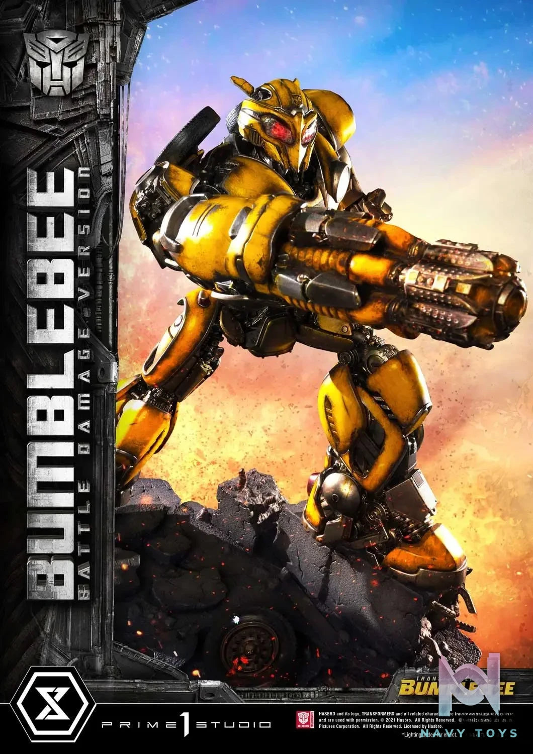 Prime 1 Studio – Museum Masterline Transformers: Bumblebee (Film) Bumblebee MMTFM-24 MMTFM-24EX MMTFM-24BD(Licensed)