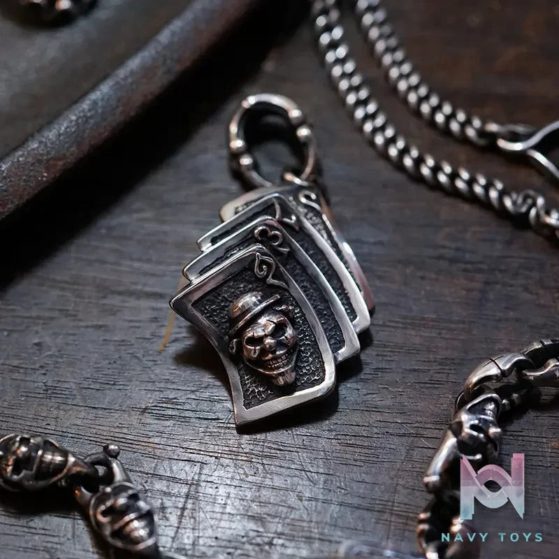 Raven Studio (silver jewelry) – Original Design Joker Pendant Original