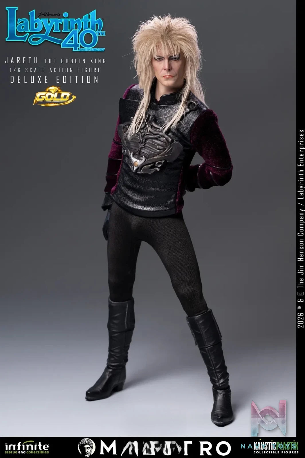 Infinite Statue – LABYRINTH JARETH THE GOBLIN KING 1/6 SCALE ACTION FIGURE (Licensed)