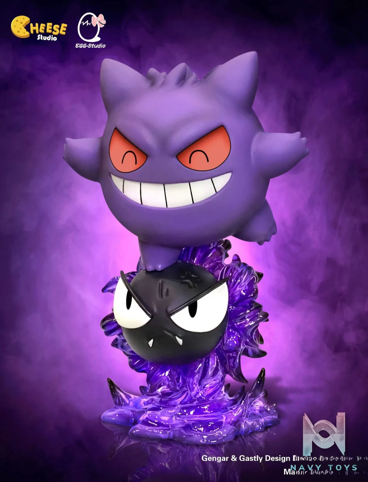 EGG Studio & Cheese Studio – Pokemon Naughty Gengar who likes to bully Gastly