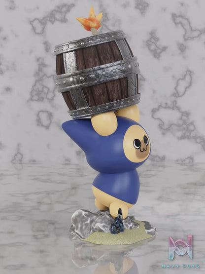 FeiMaoYingRi Studio – Monster Hunter Rise Felyne : CAT use Barrel Bomb