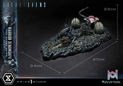 Prime 1 Studio – Ultimate Diorama Masterline Aliens (Film) Warrior Xenomorph for Queen Alien UDMAL-02 (Licensed)