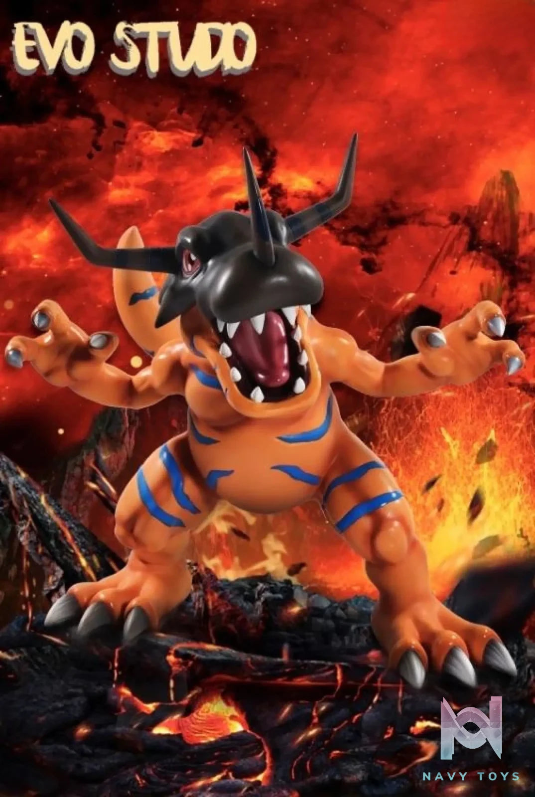 EVO Studio – Digimon Greymon Champion Series #3