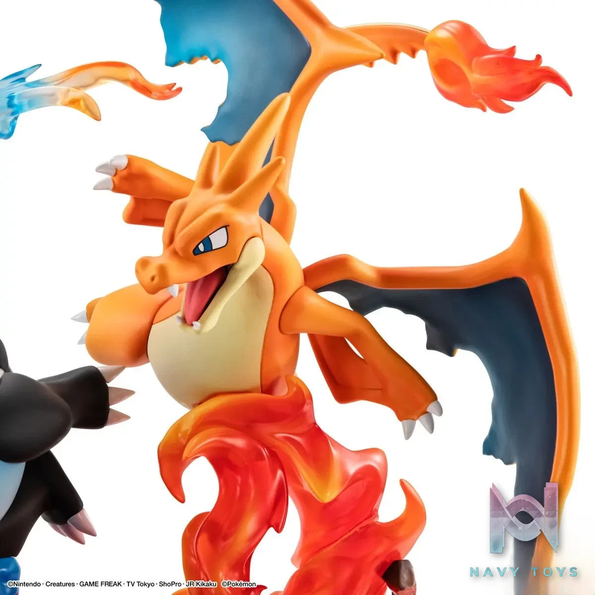 MegaHouse – G.E.M.EX Series Pokémon Mega Charizard X & Mega Charizard Y (Licensed)