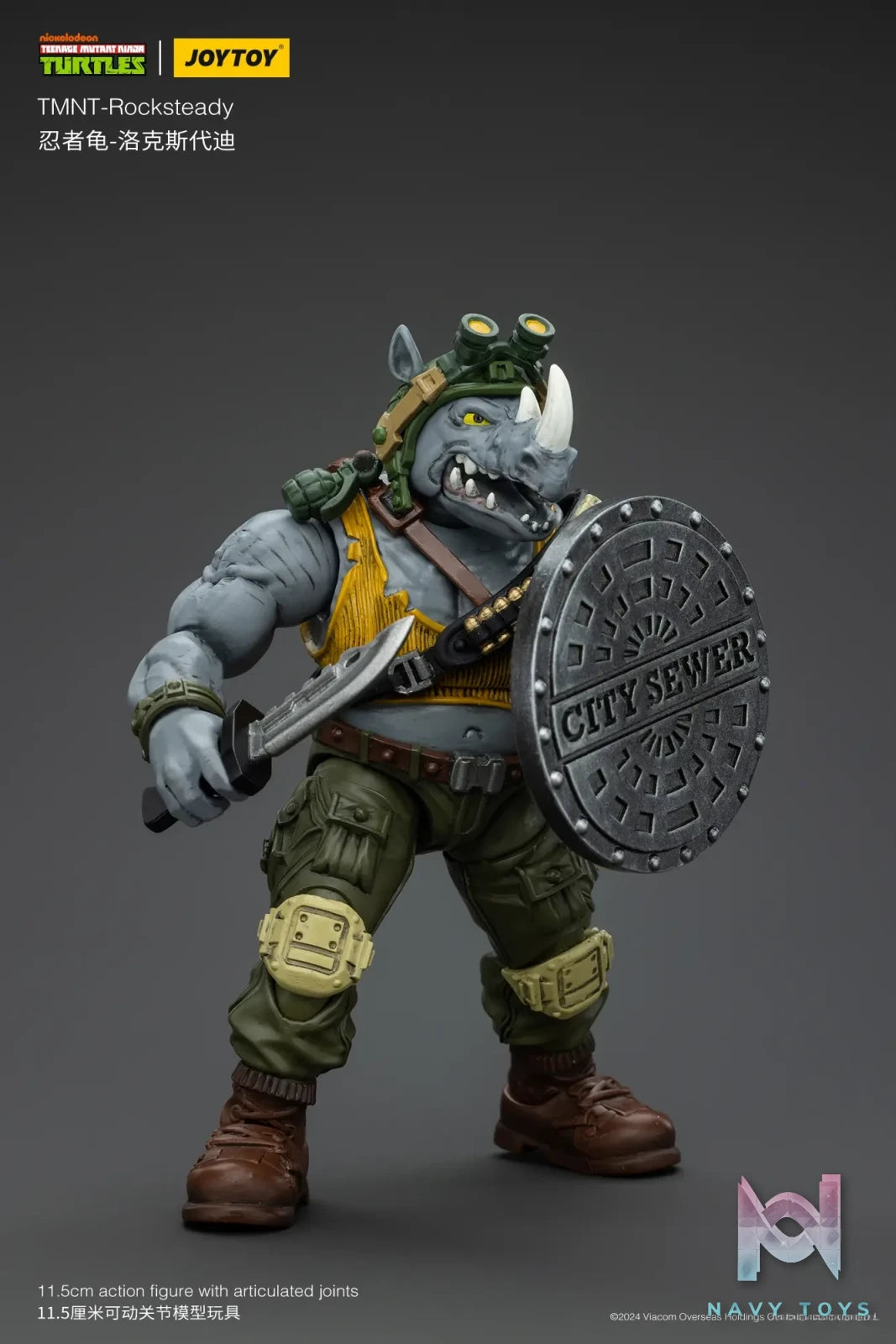 JOYTOY Studio – TMNT Beebop Rocksteady JT8476 JT8469 (Licensed)