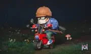 TOR Studio – Akira Toriyama Series 006 Akira Toriyama Riding A Bike Dr. Slump