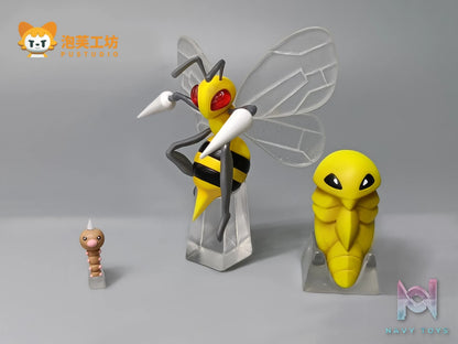 PU Studio – Pokemon 120 Scale Beedrill Evolution Set
