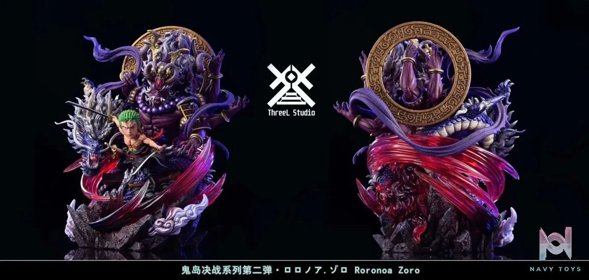 Threel Studio – One Piece Onijima Battle Series #2 Asura Awakening Roronoa Zoro