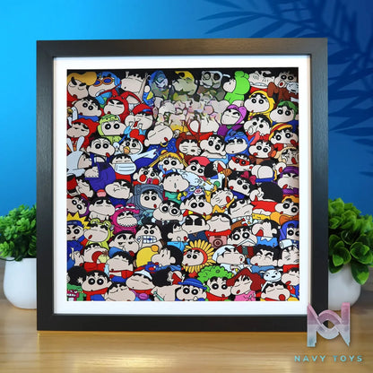 KALA HOME Studio – Crayon Shin-chan Cosplay Others 3D Decorative Painting Crayon Shin-chan