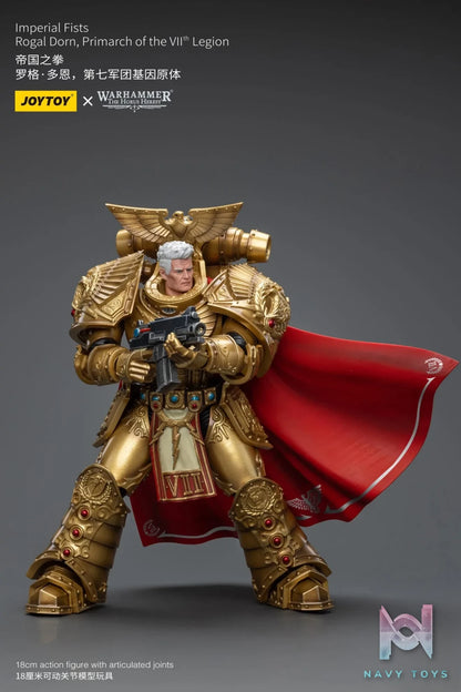 JOYTOY Studio – Warhammer ‘The HorusHeresy’ Imperial Fists Rogal Dorn, Primarch of the Vllth Legion JT8865 (Licensed)