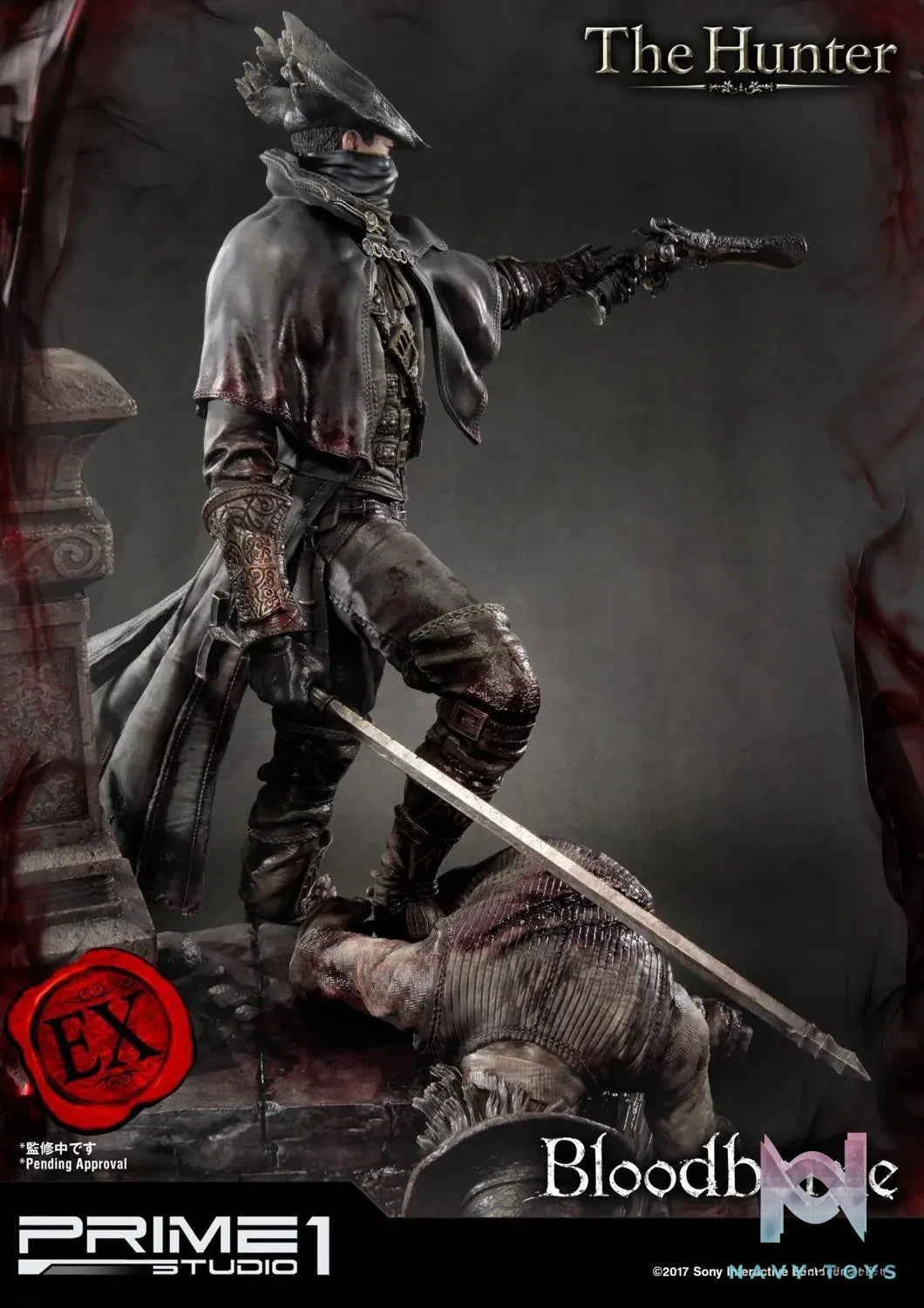 Prime 1 Studio – Ultimate Premium Masterline Bloodborne The Hunter UPMBB-02 UPMBB-02EX (Licensed)