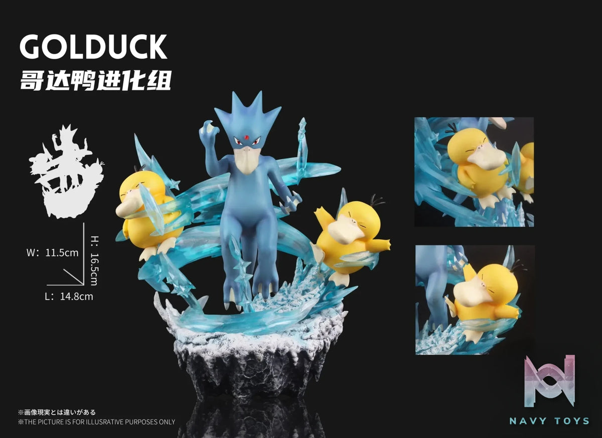 Wonder Studio – Pokémon Skill Museum Golduck Evolution