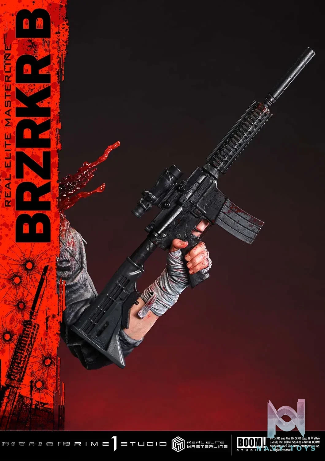 Prime 1 Studio – BRZRKR B 1/4 Statue REMBZK-01 REMBZK-01DX REMBZK-01DXS (Licensed)