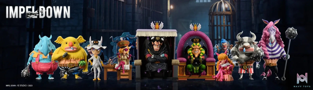 Yz Studio – One Piece Advance City Prison Series #10 Warden Seated Hannyabal