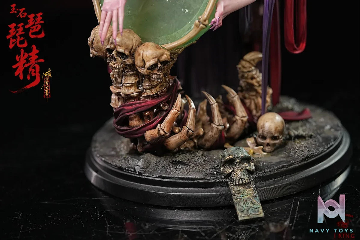 Crazy Cube X Tking Studio – Jade Pipa Demon 1/6 Scale Statue (Licensed)