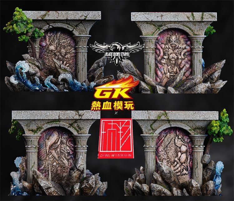 Luffy Bust - Black Hawk Studio resin statue Black Hawk Studio anime figure