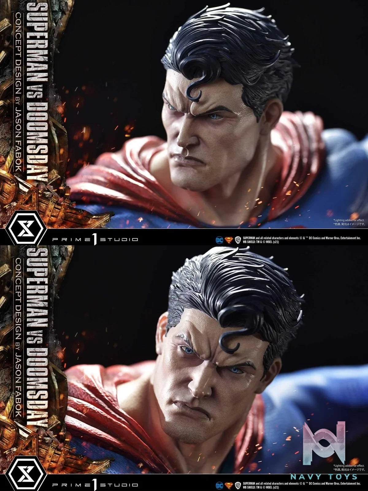 Superman VS Doomsday - Superman - Prime 1 Studio (UMMDC - 05; UMMDC - 05DXS) resin statue Prime 1 Studio anime figure