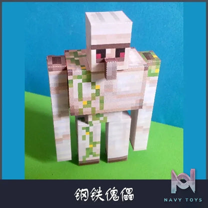 Qian Zhi Lu Studio – Minecraft series 3D Paper Model DIY