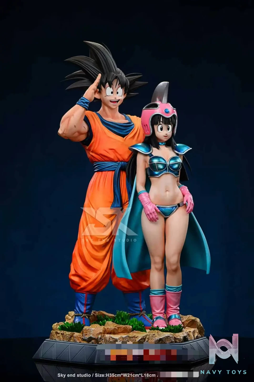 Sky End Studio – Goku Youth x Chichi Youth Dragon Ball