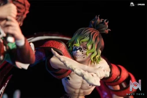 Kamado Tanjiro vs Gyutaro - Shen Le x Chikara resin statue chikara studio anime figure