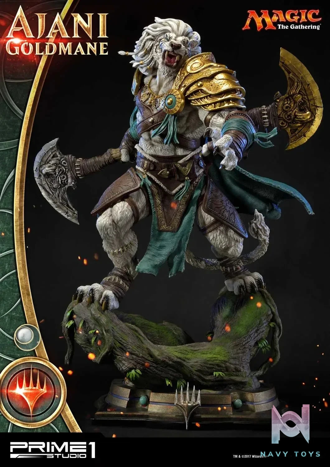 Prime 1 Studio – Premium Masterline Magic: The Gathering Ajani Goldmane PMMTG-02 PMMTG-02EX (Licensed)