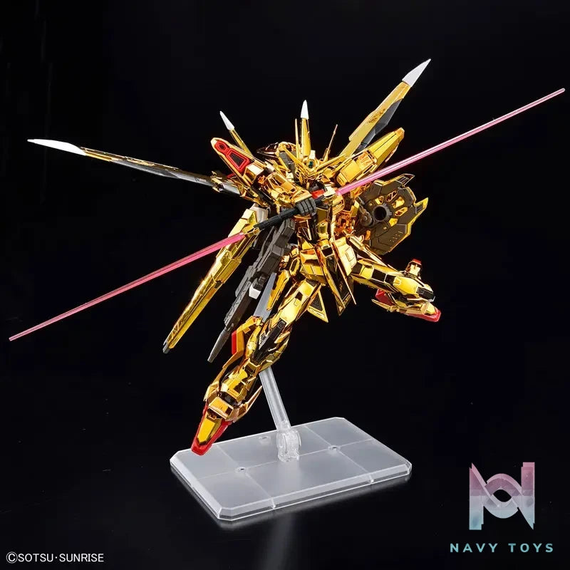 BANDAI SPIRITS – RG 1/144 Akatsuki Gundam (Oowashi Pack) Plastic Model (Licensed)