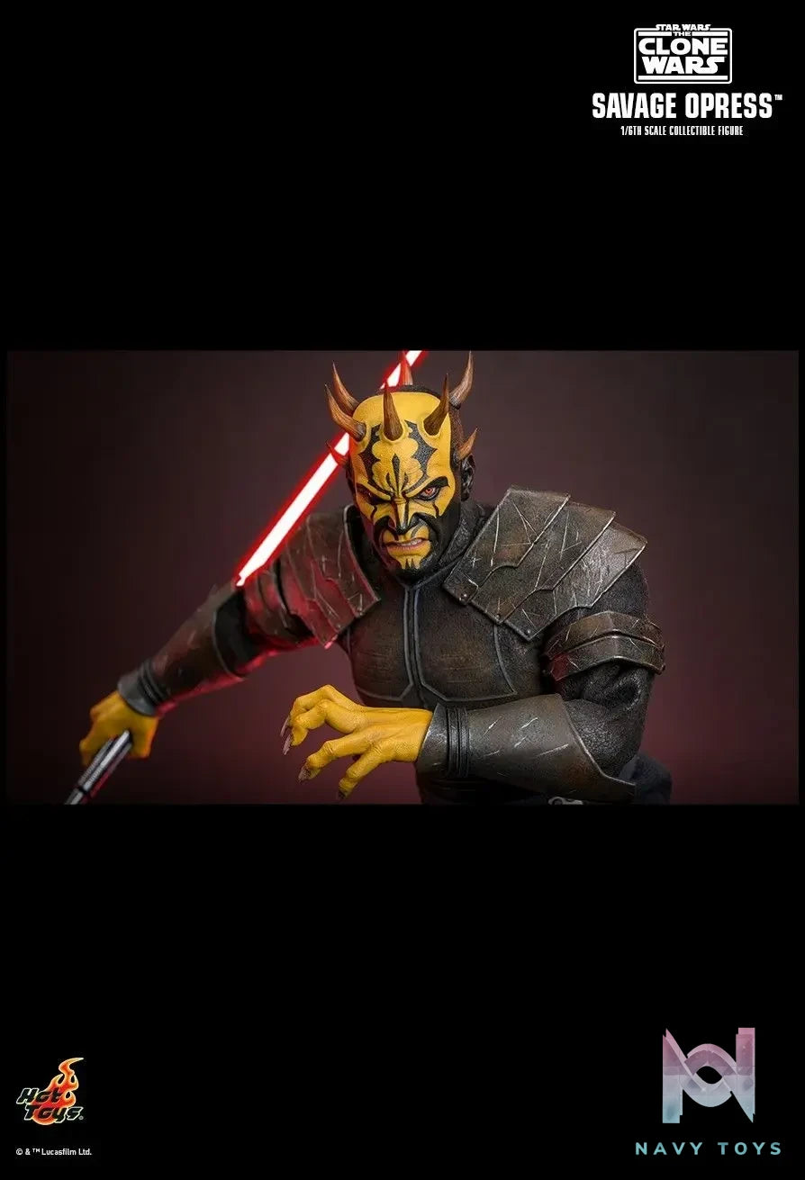 Hottoys Studio – Star Wars: The Clone Wars™ Savage Opress 1/6 scale Collectible Figure TMS136
