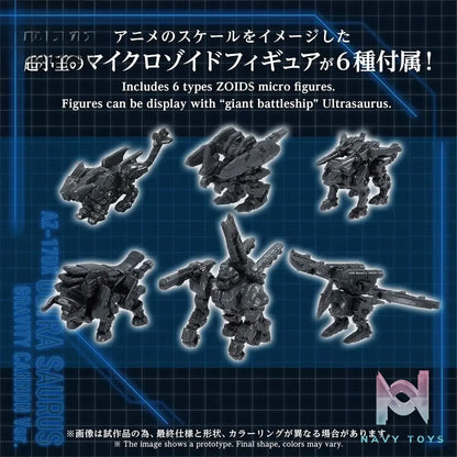 TAKARA TOMY – AZ-17DX ULTRA SAURUS GRAVITY CANNON Ver. ULTRA SAURUS TYPE 1/72 SCALE (Licensed)