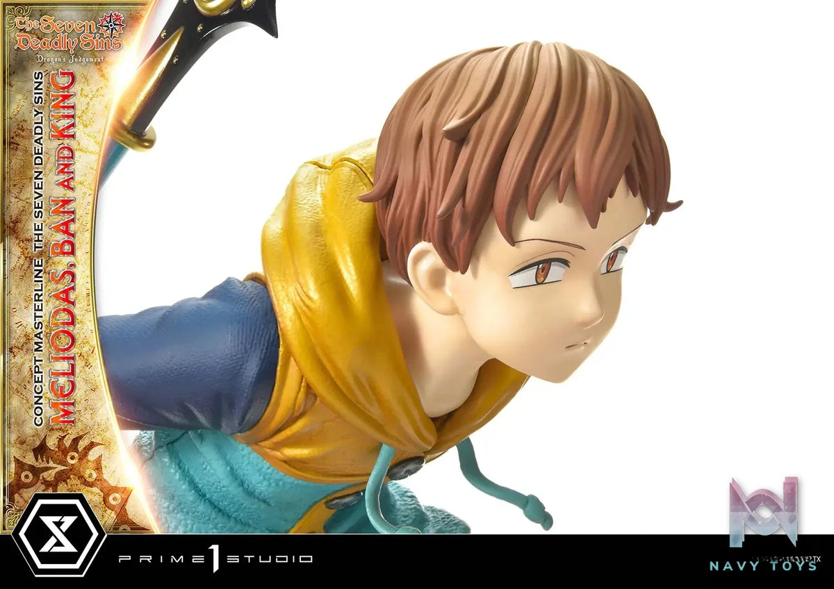 Prime 1 Studio – Concept Masterline The Seven Deadly Sins Meliodas, Ban and King CMNTZ-01 CMNTZ-01DXS (Licensed)