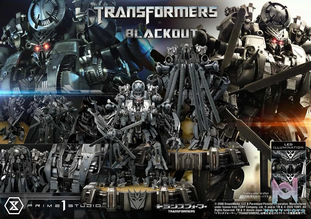 BLACKOUT (TRANSFORMERS) (Liên hệ ) resin statue prime 1 studio anime figure