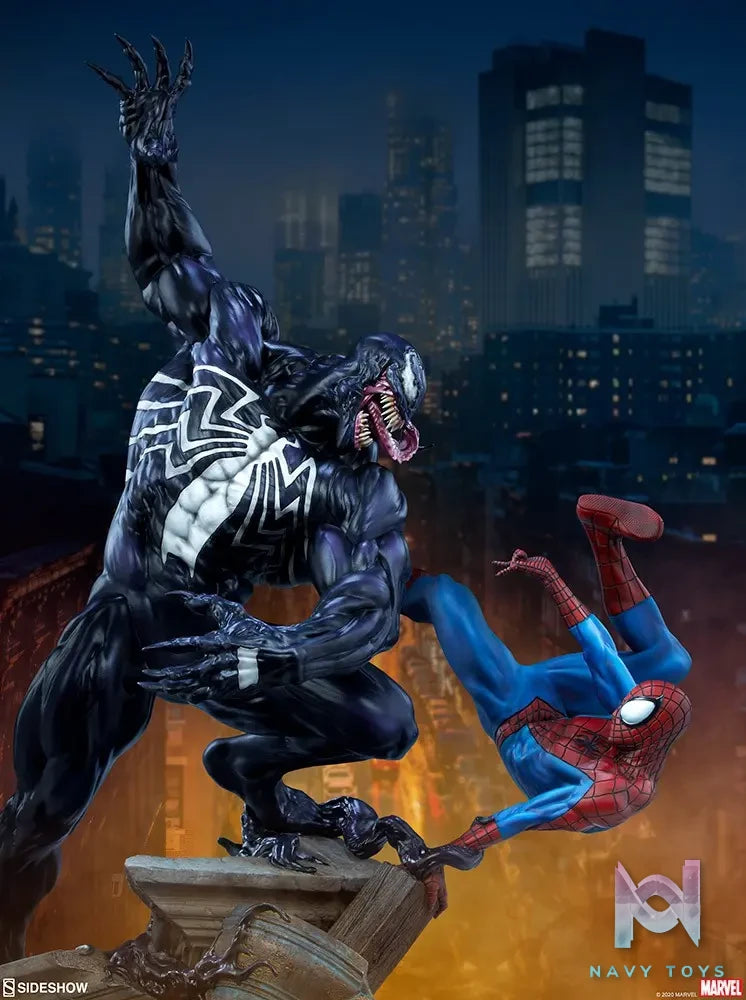 Sideshow Collectibles – Spider Man vs Venom Maquette 200561 (Licensed)
