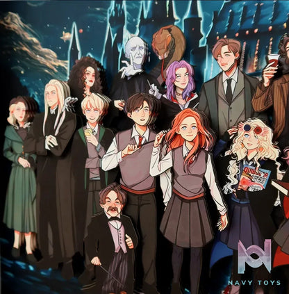 KALA HOME Studio – Harry Potter Multiple Characters #01 3Decorative Painting Harry Potter