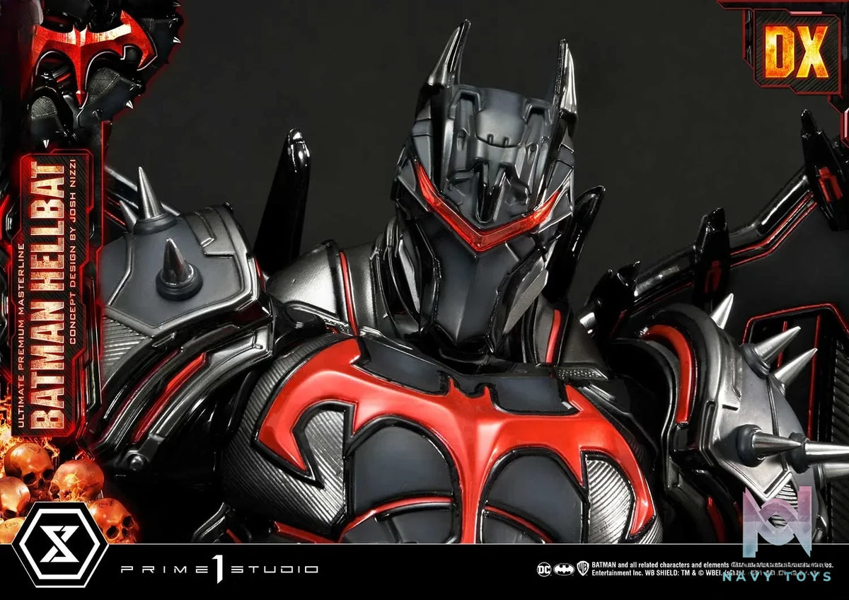 Prime 1 Studio – Ultimate Premium Masterline Batman (Comics) Batman Hellbat Concept Design by Josh Nizzi UPMDC-06 UPMDC-06DX UPMDC-06DXS (Licensed)