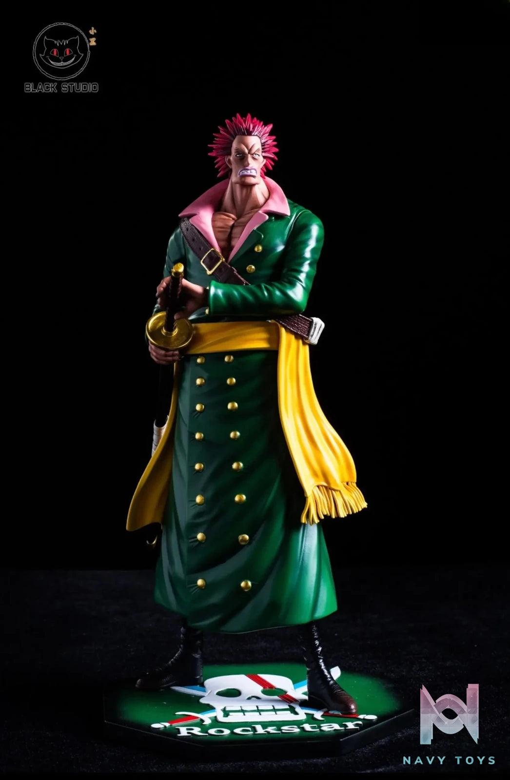 Black Studio – One Piece Red Hair Pirates2.0 #3 Bonk Punch & Rockstar & Monster