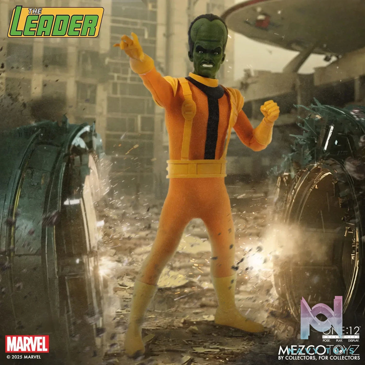 Mezco Studio – 1/12 Collective Marvel Comics The Leader 1/12 Scale Action Figure (Licensed)