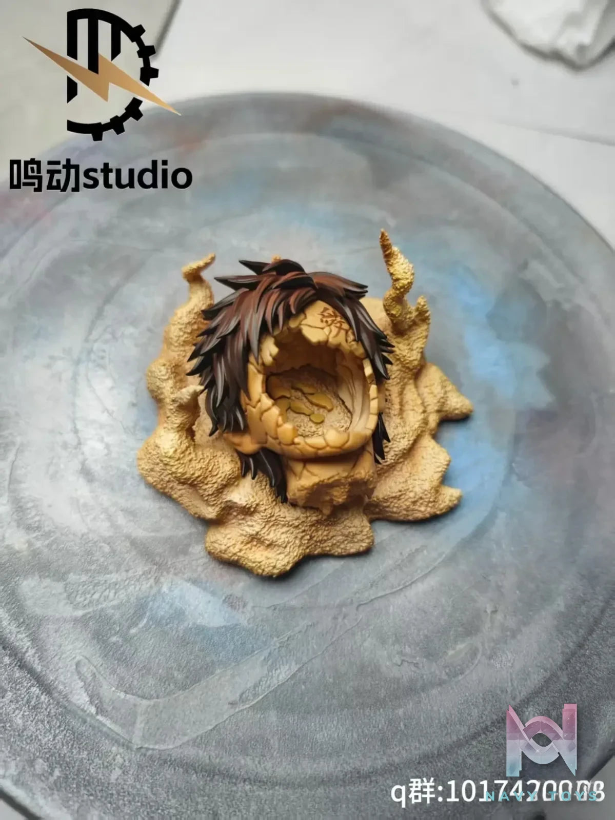 Ming Dong Studio - Chunin Exams Gaara Naruto resin statue Navy Toys anime figure