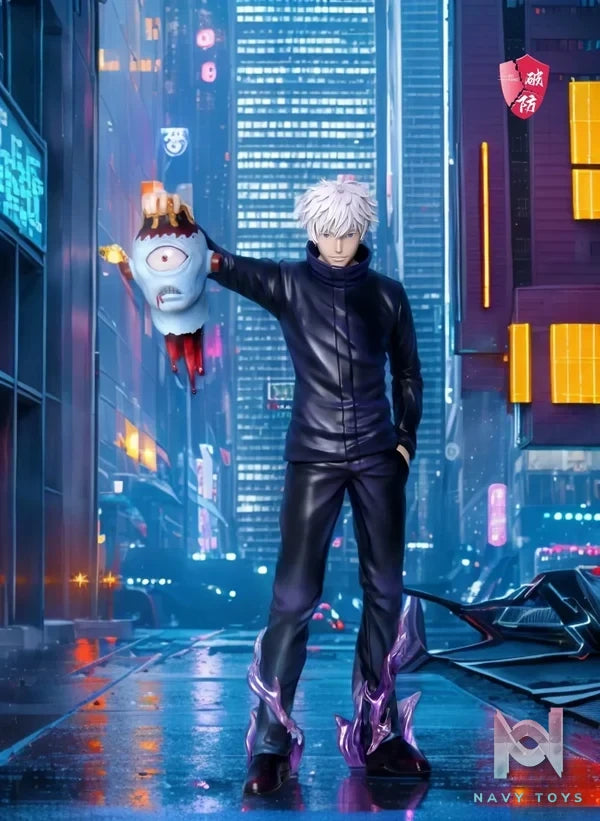 POFANG Studio - Jujutsu Kaisen CP series 1 Satoru Gojo resin statue Navy Toys anime figure
