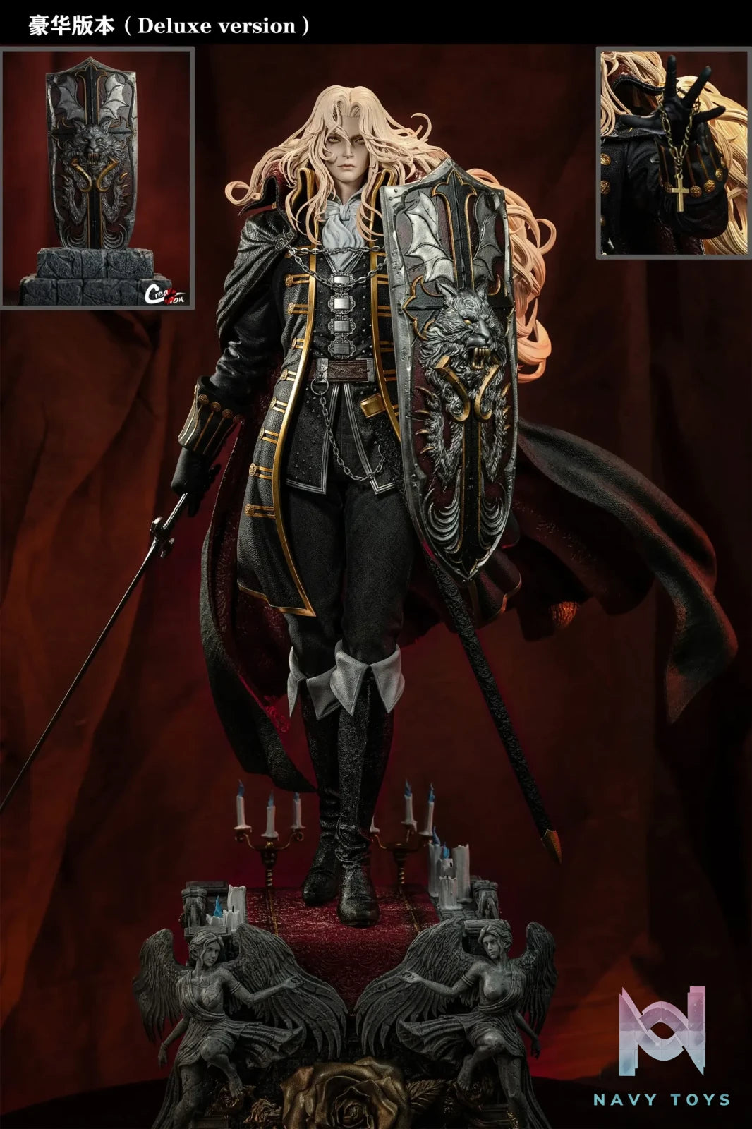 Creation Studio – Castlevania Series Alucard [OrzGK collaboration with artist Aleriia_v]