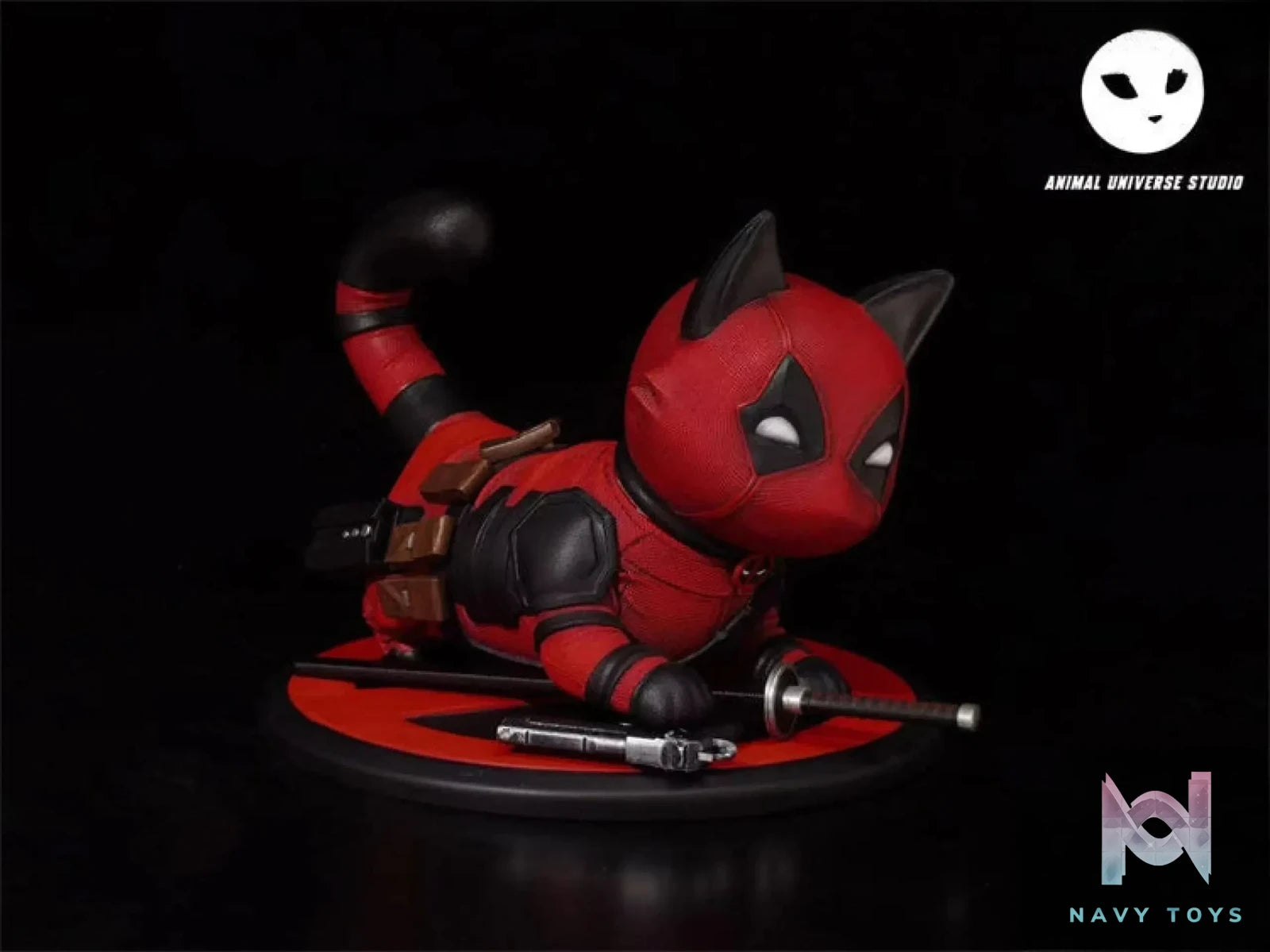 Animal Universe Studio – Super Hero Series Deadpool Kitty