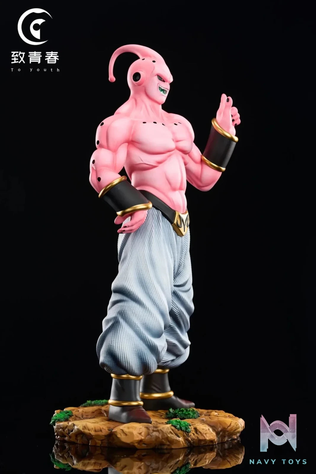To youth Studio - Dragon Ball Majin Buu resin statue Navy Toys anime figure