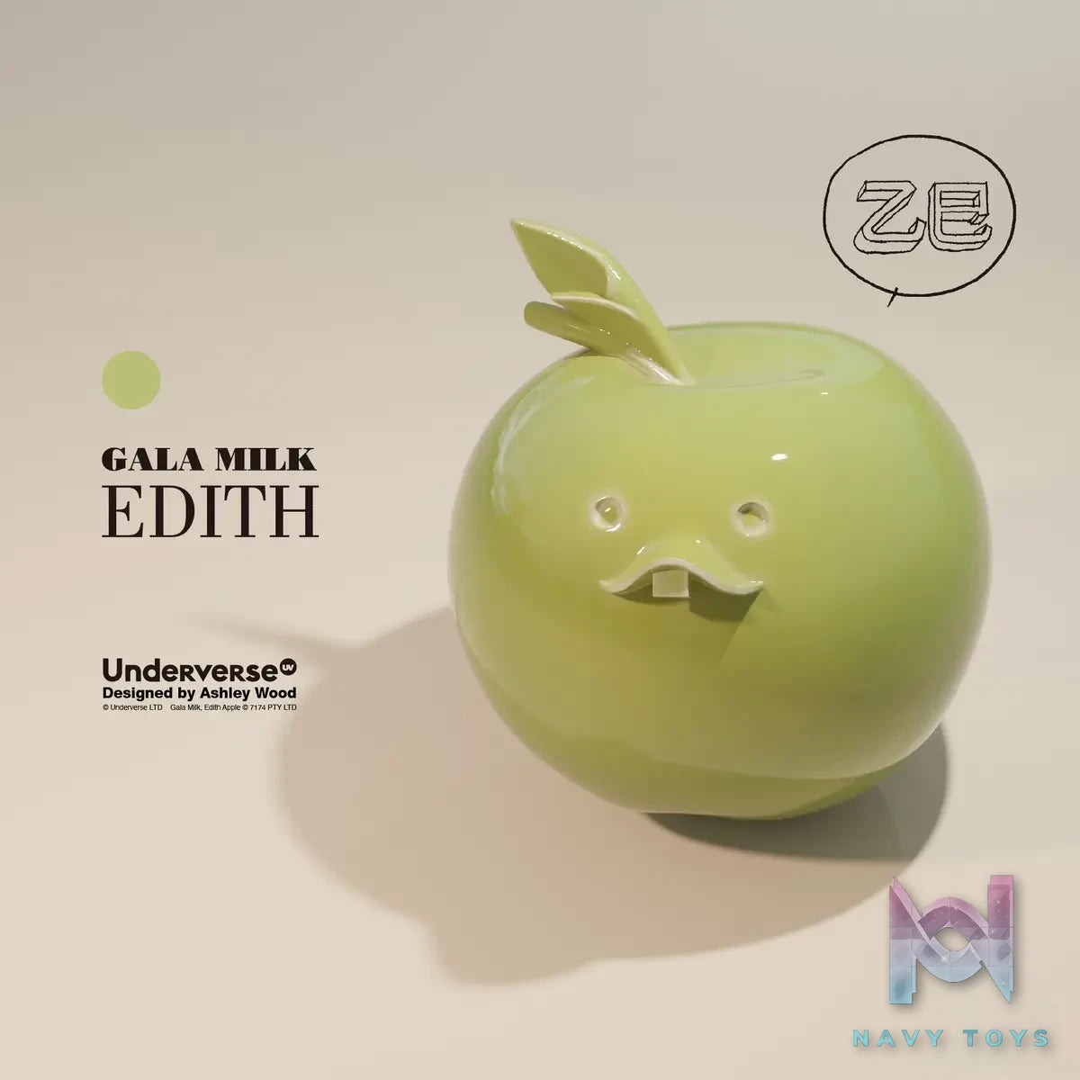 UNDERVERSE – Original GALA MILK EDITH APPLE and GALA MILK EGON APPLE (Licensed)