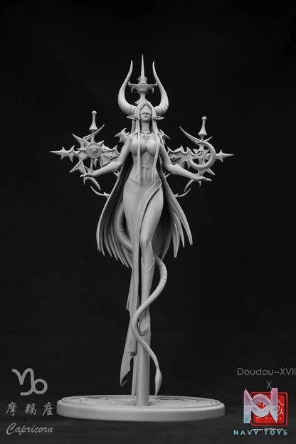 Gemhoo Made Studio – Original Zodiac signs series Capricornus Unpainted Figure (Licensed)