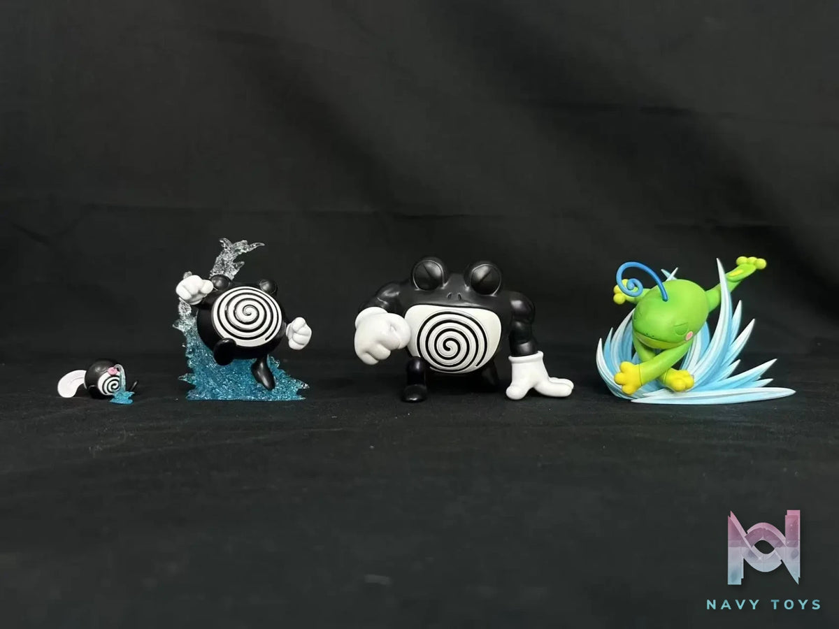 Ke Meng Wu Studio – Poliwhirl Evolution Group Pokémon