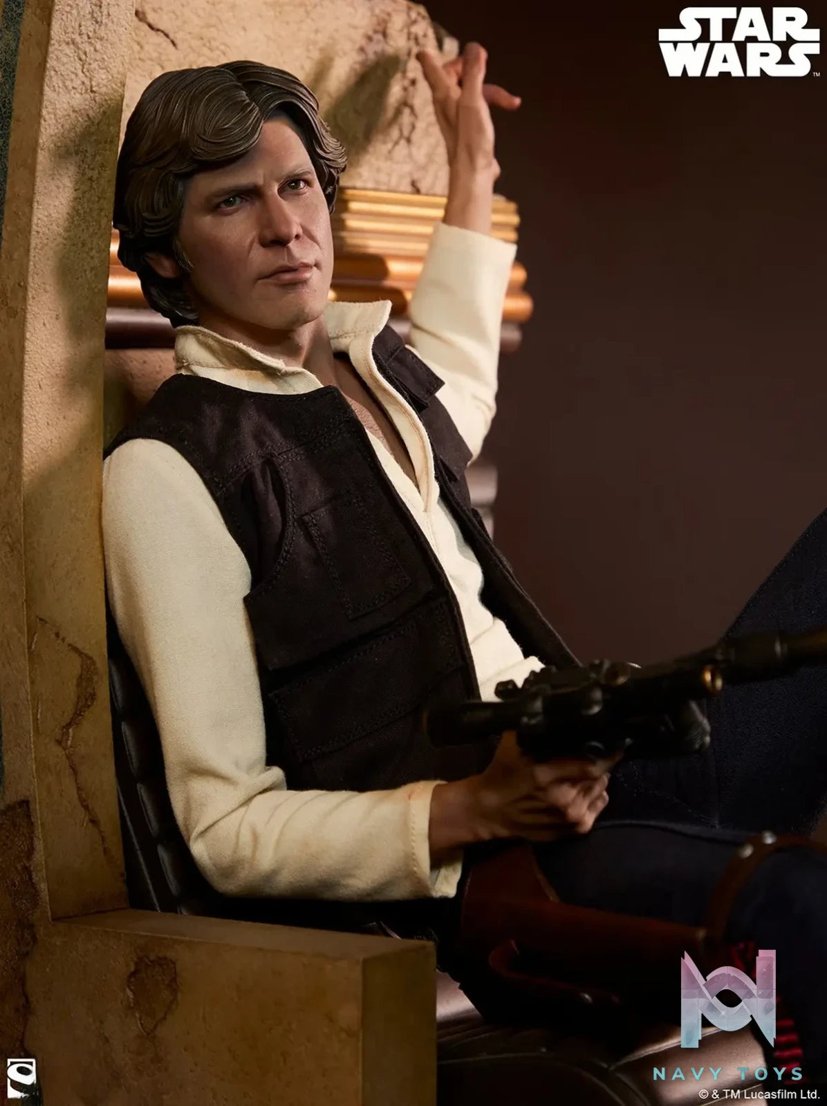 Sideshow Collectibles – Star Wars Han Solo: Sorry About the Mess Statue 300882 (Licensed)