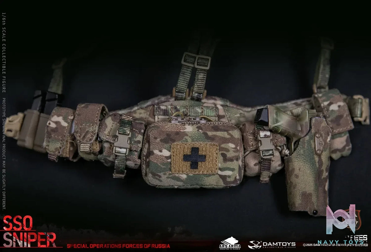DAMTOYS – 1/6 Scale Russian Federation SSO Special Forces Sniper Item No. 78108 (Licensed)