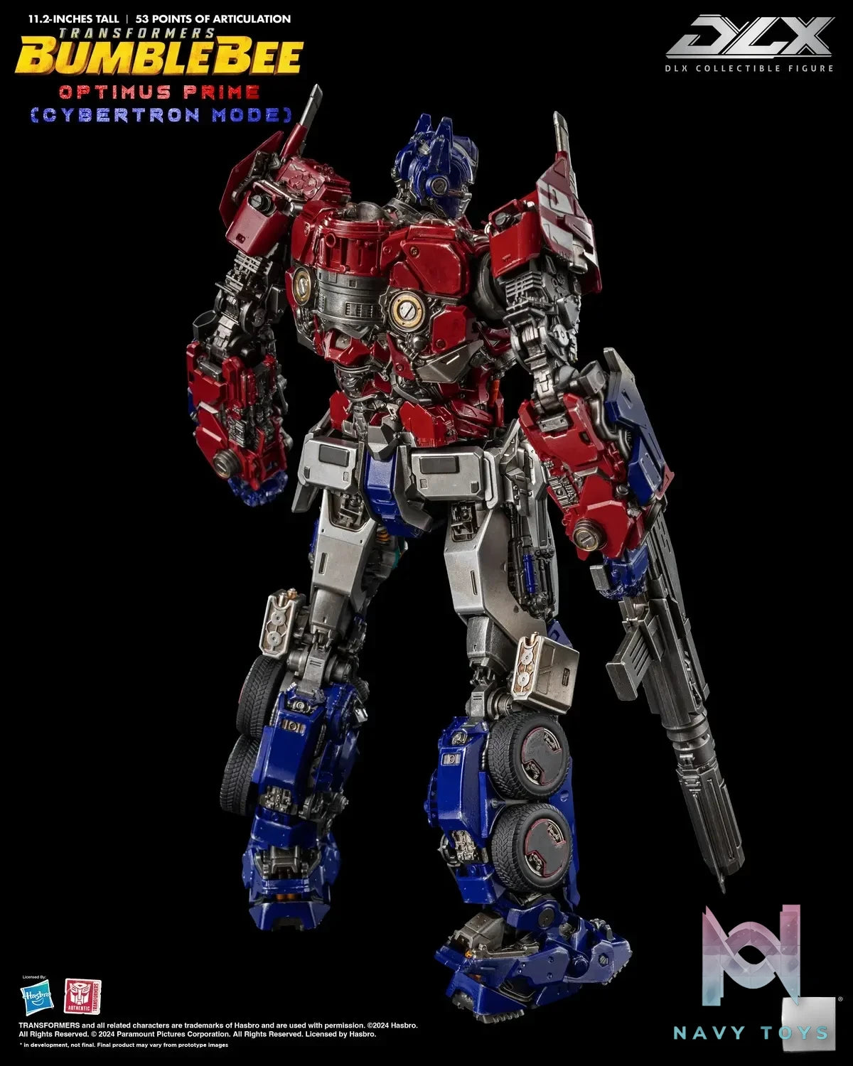 Threezero Studio – Transformers: Bumblebee DLX Optimus Prime Cybertron Mode