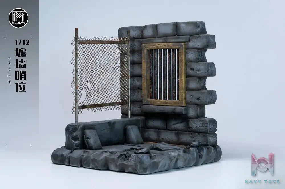 MMMTOYS – 1/12 Ruined Wall Outpost M2610 (Licensed)